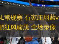 NBL常規(guī)賽 石家莊翔藍(lán)vs合肥狂風(fēng)峻茂 全場錄像