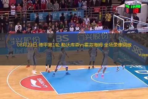 08月23日 德甲第1輪 勒沃庫森vs霍芬海姆 全場錄像回放